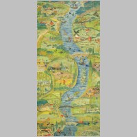 'The River Rug' design by C F A Voysey, produced in 1903..jpg